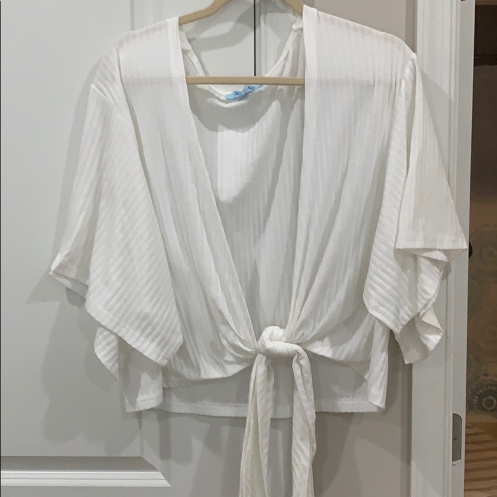 White Tie Top